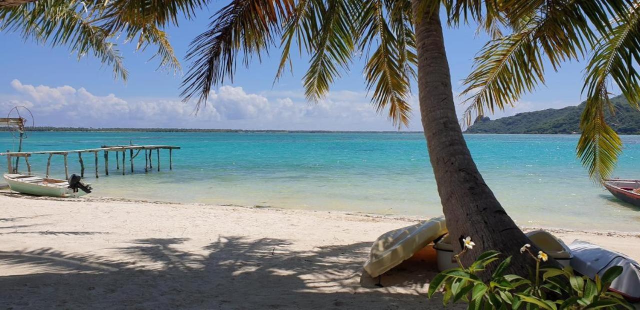Poemanahere Island Camping A Maupiti Te-Fare-Arii Exterior foto