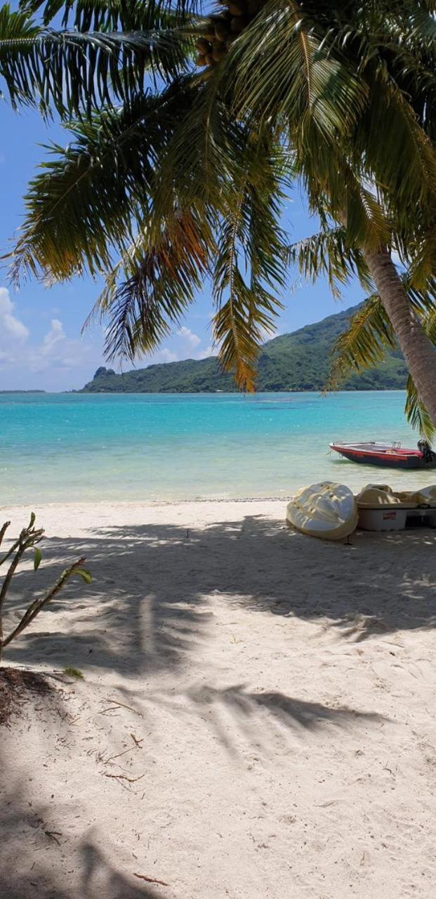Poemanahere Island Camping A Maupiti Te-Fare-Arii Exterior foto